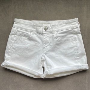 AEO Midi Super Stretch Jean Shorts